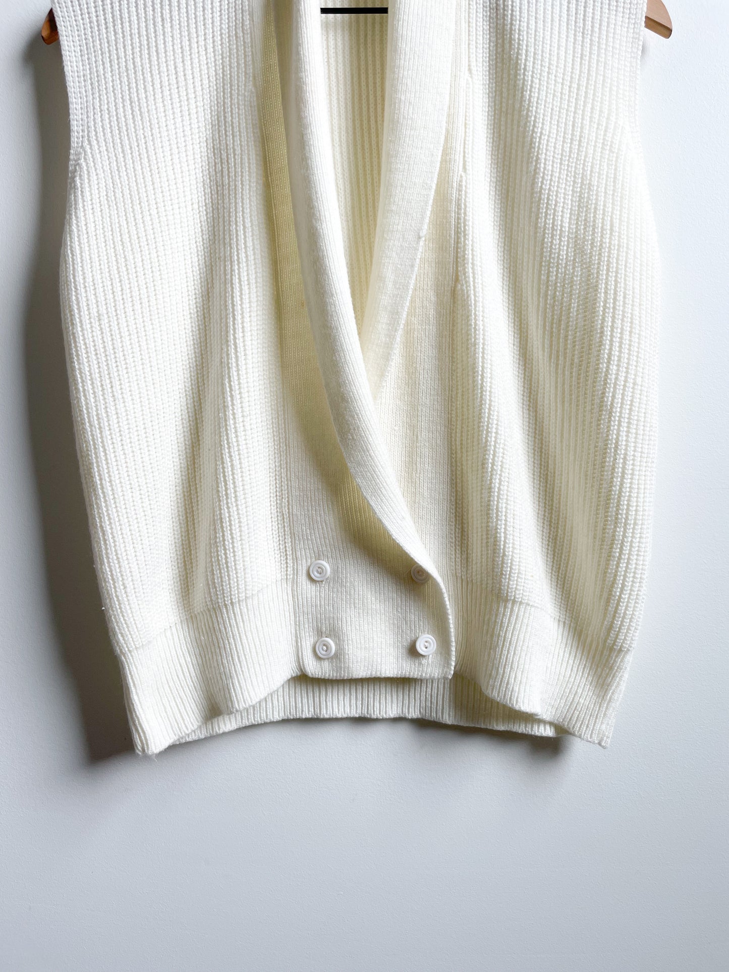 Vintage Cream Prep Sweater