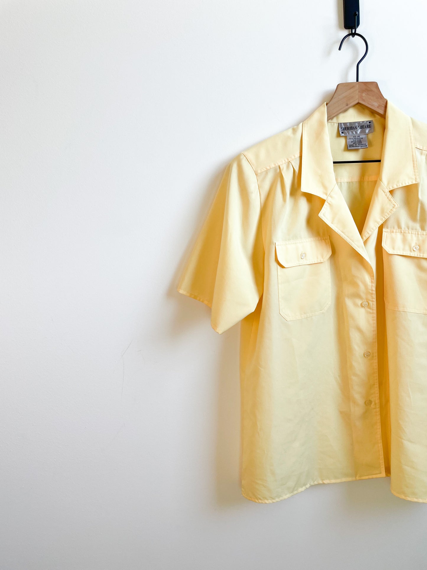 Yellow 70’s Button-up