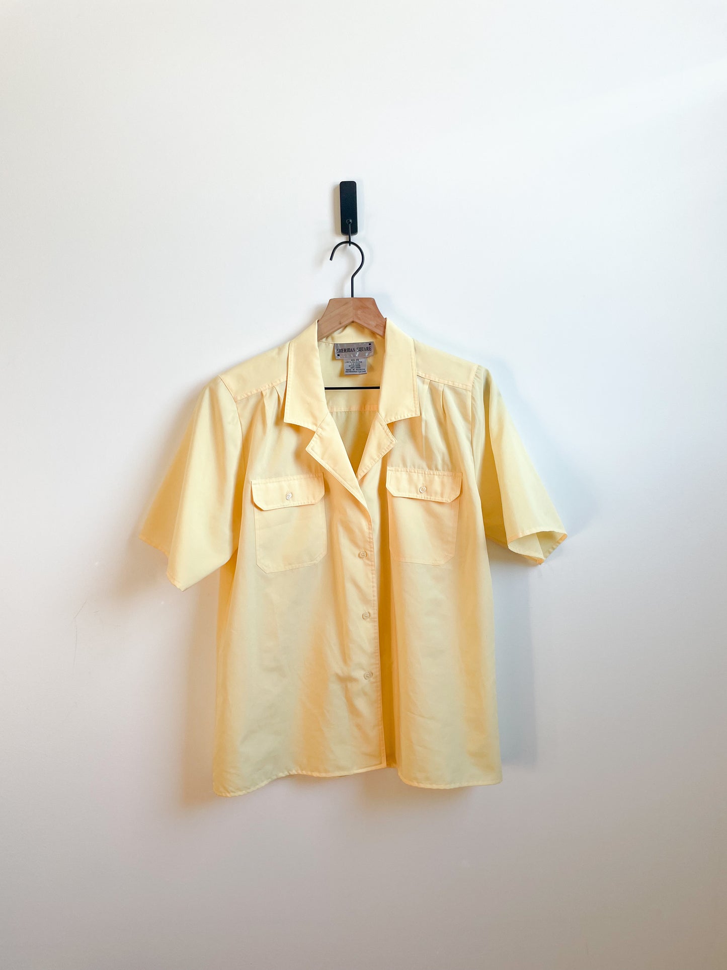 Yellow 70’s Button-up
